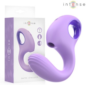 INTENSE - VIBRATORE E STIMOLATORE BAXTER VIOLA